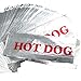 Grease-proof, Warming Foil Hotdog Wrapper Bags 50pk. Classic HotDog Bags in Aluminum Wrap, Keep Hot Dog Warm and Fresh. Super Durable Perfect Party Supplies for Carnival, Fundraiser, Concession Stand