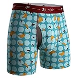 2UNDR Day Shift Boxer Briefs, Banana Cherry,M