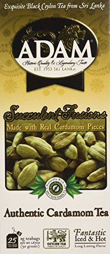 Adam tea, authentic cardamom, 100 count