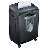 Bonsaii 14-Sheet Micro-Cut Paper Shredder, 60-Minute Home Office Heavy Duty Shredder for CD/Credit Card/Staple/Clip, High Sec