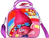 Trolls DreamWorks Poppy Lunch Bag Plus Water Bottle- Pink