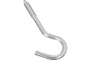National Hardware N220-863 2156BC Screw Hook in Zinc plated,1/4" x 4-1/4"