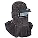 TOOLTOO Leather Welding Hood - 3 in 1 Welding Helmet Face Mask
