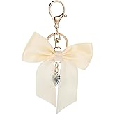 PACKOVE Bow Keychain Ribbon Keychain Charm Bowknot Keyring Bowknot Keychains Bow Bag Charm Decorative Purse Charms for Women