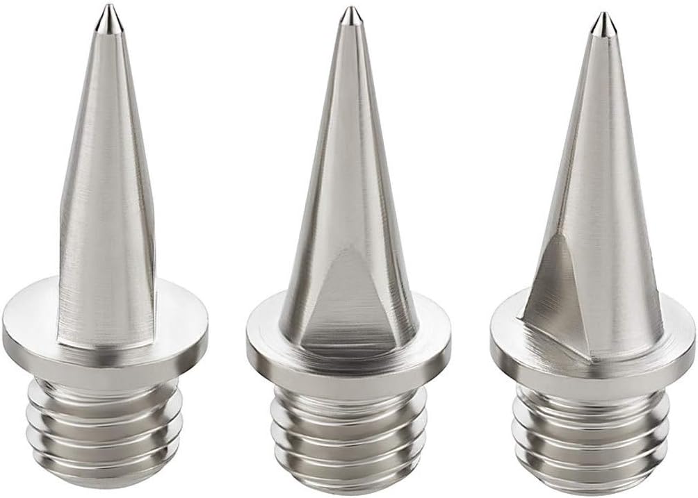 Replacement Athletic Spikes, Pack of 50, Available in 6 mm / 9 mm / 12 mm / 15 mm / 18 mm Size