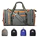 BAGSMART Foldable Duffel Overnight Bag Travel Weekend Bag 40L