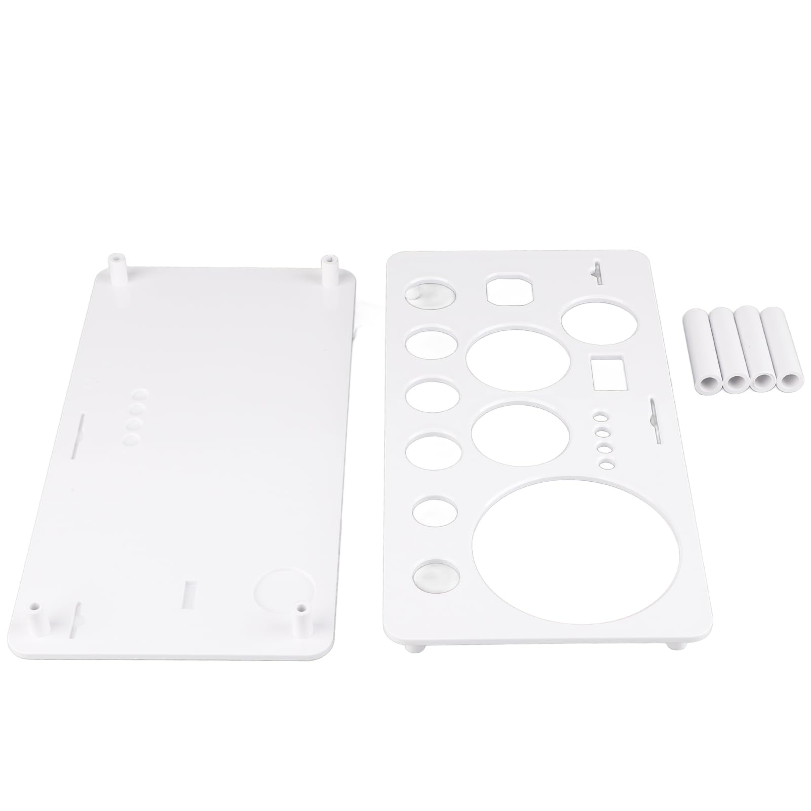 TOPINCN Cocktail Shaker Bartender Kit Stand Plastic Space Saving Organize Storage Bartending Tool Holder Bar Tool Accessories Home Organizer(L)