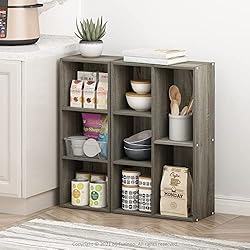 Furinno Pasir 3-Tier No Tool Assembly Open Shelf