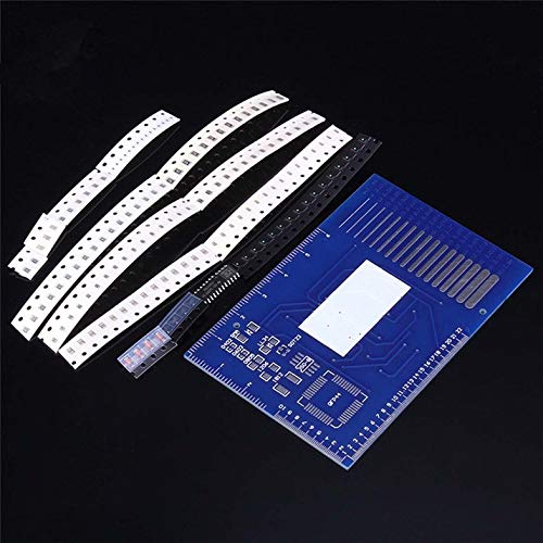 CloverUS Rotating Flashing LED Components Soldering Practice Board DIY Set Training Suit Skill Training Tool Electronic Circuit Suit - Thumbnail 5
