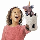 Folkmanis Dragon in Turret Hand Puppet