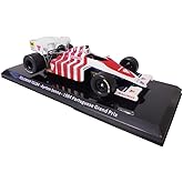 OPO 10 - Formula 1 Compatible with TOLEMAN TG184 Ayrton Senna 1984 Portuguese Grand Prix - 1/24 Miniature car - OR072