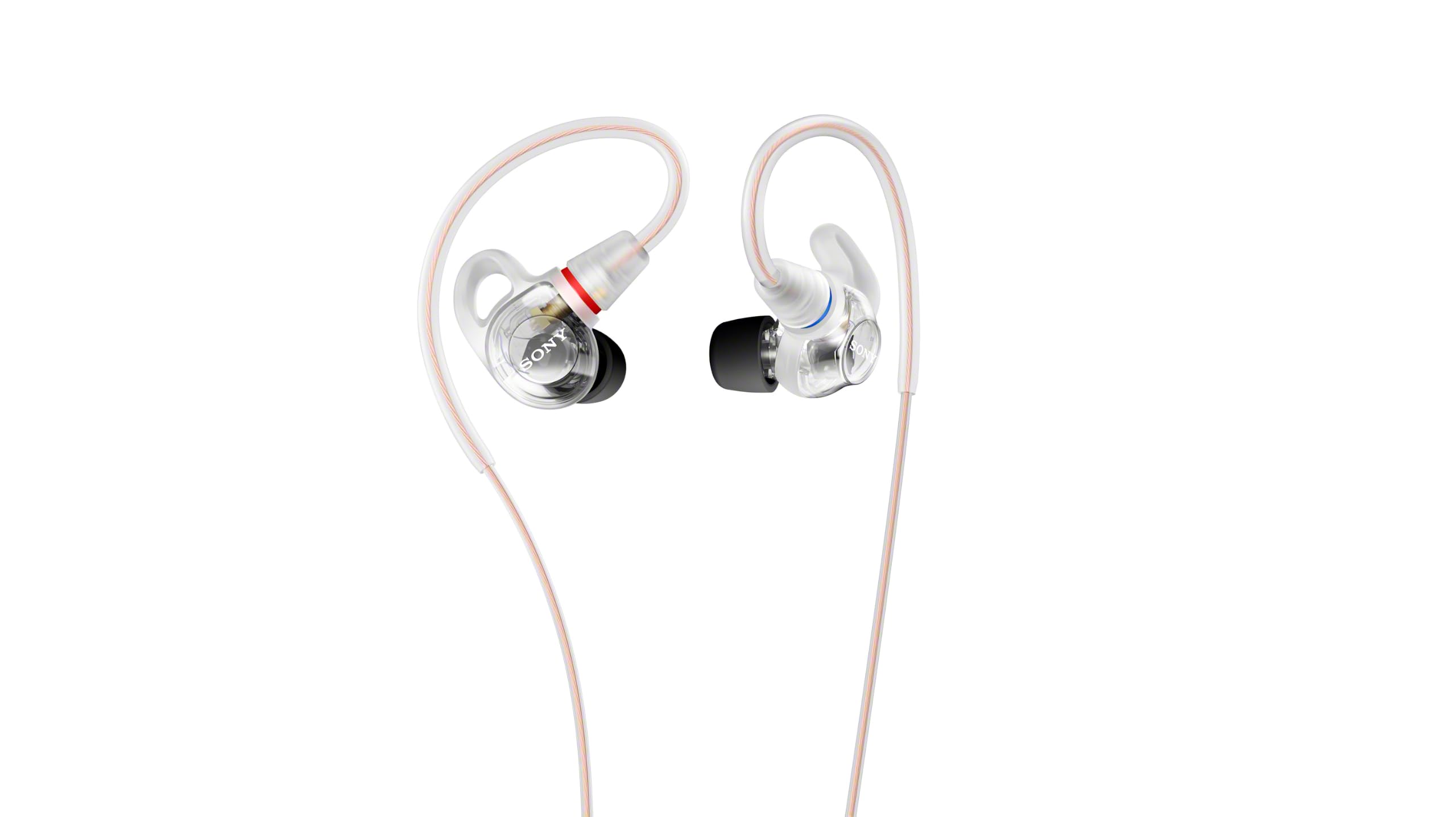 Sony IER-M500 Wired in-Ear Monitor Earphones with Secure Fit, Clear