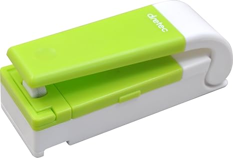 Amazon Co Jp ドリテック カッター付きハンディシーラー グリーン Hs 110gn ホーム キッチン