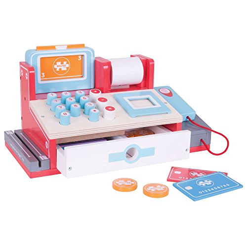 Bigjigs Toys Supermarktkasse – Bild 5