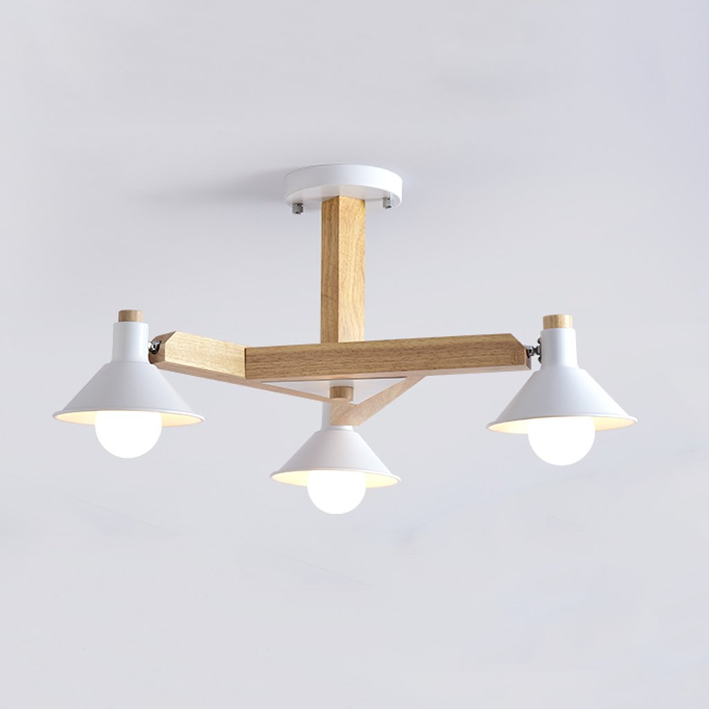 Amazon Com Dei Qi Japanese Solid Wood Ceilings Lamp Nordic