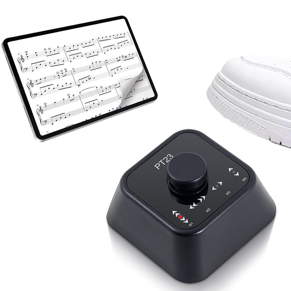 Photo 1 of Wireless Page Turner for Tablets Ipad Smart Phone Foot Pedal Switch Compatible with iOS, Android, Mac and Windows Devices