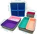WELAXY Office felt drawer organizer Storage bin desktop dividers for men's accessories key holder (NAVY)