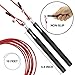 Speed Jump Rope Double Unders - Workout Jump Rope for Boxing, MMA, Muay Thai, Crossfit, Fitness - Exercise Jumping Rope Men, Women - Skipping Rope - 10 Foot Jump Rope Adjustable Length