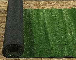 Ottomanson Waterproof Solid Grass Design