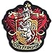 J&C Family Owned Harry Potter Gryffindor House Crest Hogwart 4" Embroidered Sew/Iron-on Patch/Applique