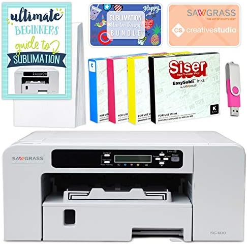 sawgrass virtuoso sg500 sublimation printer & cameo 4 bundle