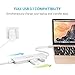 [Upgraded] Anker 4-Port Portable Data Hub with USB-C Port, HDMI Port, 2 USB 3.0 Ports, and Power Delivery technology for MacBook Pro 2016, Chromebook Pixel and Other Devices
