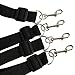 YICO Under Bed Restraint Set for Sex Play Adult Sex Things Sturdy Adjustable Strap with Soft Fur Wrist Hand and Ankle Cuffs Bondage Collection for Women Men Couple Pleasure, King Sized Mattress