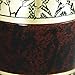 Mini Funeral Keepsake Urns, Small Cremation Urn for Human Ashes - Brass Hand Engraved - Fits a Small Amount of Cremated Remains - Burial Urn at Home or Office (Tranquility Brown)