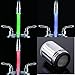 Soledi LED Faucet 3 Colors Changing Kitchen Bathroom Faucet Temperature Control