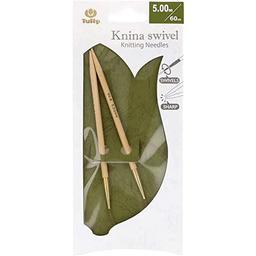 Tulip Knina Swivel Circular Knitting Needle 60 cm 5.00 mm - 1 piece