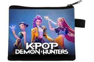 MFRMFR Demon Movie Hunters Element Girl's Wallet 13×11CM - Mini & Compact, Daily Commute Essential