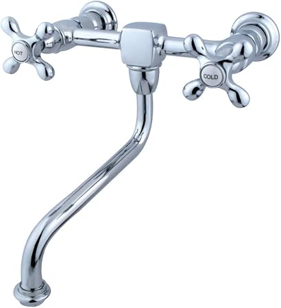 Kingston Brass Ks1211ax Heritage Wall Mount Spread Vessel Sink