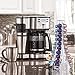 Dalexi Coffee Pod Holder Coffee Capsule Holder K Holder Coffee Pod Storage Organizer for 40 Original Pods K Cup Holder K Pods Holder Chrome Coffee Bar Accessories
