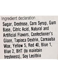 Rain-blo Bubble Gum Balls, Cherry Grape And Apple Flavors, Individually Wrapped, (Pack of 4 Pounds)