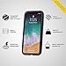 RhinoShield Full Impact Protection Case Compatible with [iPhone X] | Military Grade Drop Protection, Slim, Scratch Resistant - Carbon Fiber Texture [Special Bundle with Screen Protector]