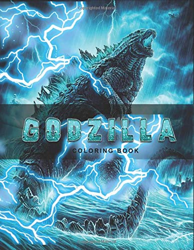 Godzilla Coloring Book 50 Coloring Pages For Kids And Adults 50 Amazing Drawings Coloring Book Koko 9798669227937 Amazon Com Books