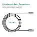 RAVPower Type C Cable USB C to USB A 6ft Braided Cable for USB Type-C Devices Including The New MacBook, ChromeBook Pixel, Nexus 5X, Nexus 6P, Nokia N1 Tablet, OnePlus 2 and More, USB 2.0