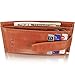 KAVAJ Wallet Munich Men's Genuine Leather RFID Blocking Wallet, cognac-brown
