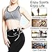 CyberDyer Running Belt Waist Pack - Adjustable Fanny Pouch for Runners Hands Free Workout - iPhone 6/7 Plus Phone Holder Hiking Gear Marathon for Men and Women (Black(Black))