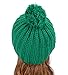 Simplicity Women's Winter Cable Knit Pompom Ski Snowboard Beanie Hat