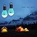 SlimK 2 Pack Portable LED Lantern Tent Light Bulb for Camping Hiking, Battery Powered Camping Equipment for Outdoor & Indoor (Turquoise+Turquoise)