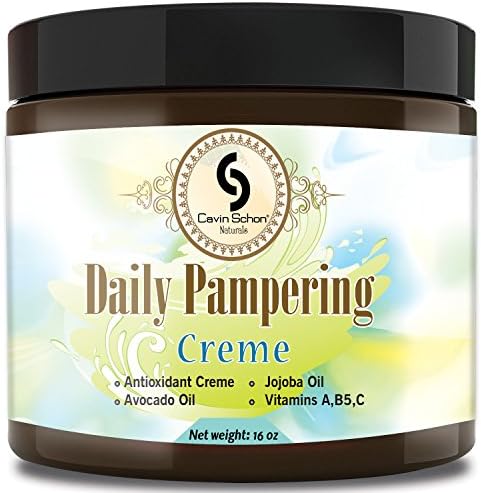 16 oz Cavin Schon's Daily Pampering Creme- with soothing base natural aloe &amp; nourishing Vitamins A, B5, C &amp; E