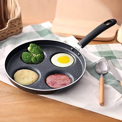 Nadalan Omelette Non-Sticky Poup Pieh Frying Pans Mini Pancakes Pans 4 Pots