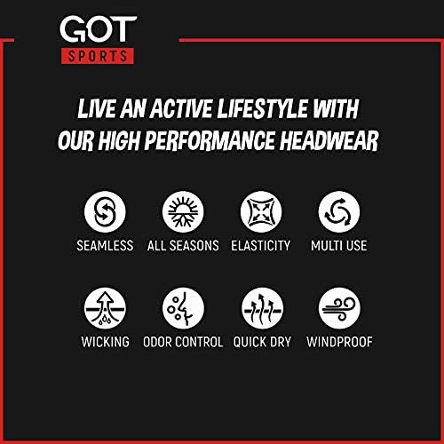 Breathable microfiber hair wrap for neck support during activities.