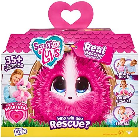 Tm Toys Fur Balls My real rescue Pink 