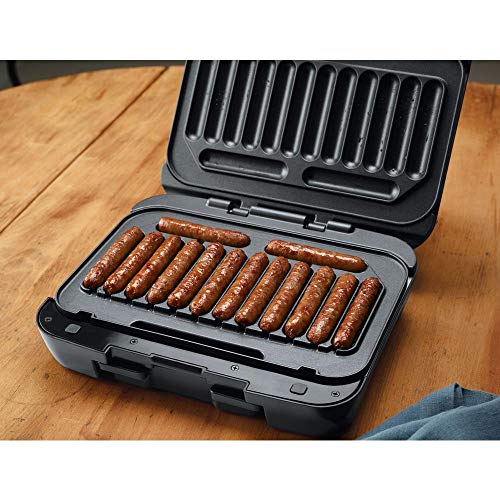 Johnsonville Sizzling Sausage Grill Plus Removable Cooking Plates