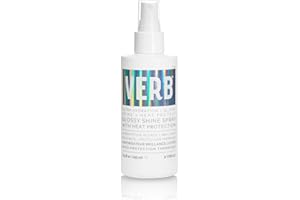 VERB Glossy Shine Spray - Moisturizing Heat Protection Hair Spray - Adds High Shine and Primes for Styling - Vegan, No Parabens or Harmful Sulfates