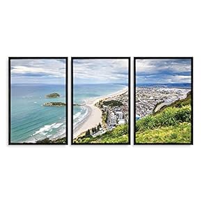 3 Piece Framed Canvas Wall Art for Living Room, Bedroom Scenery Theme Canvas Prints for Home Decoration Ready to Hang - 16"x24"x3 Panels