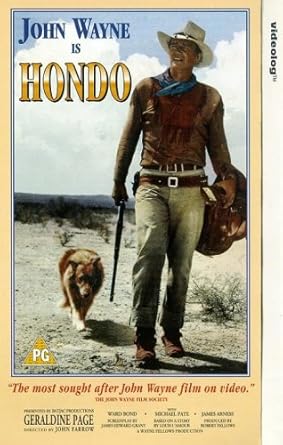 Amazon Com Hondo Vhs John Wayne Geraldine Page Ward Bond Michael Pate James Arness Rodolfo Acosta Leo Gordon Tom Irish Lee Aaker Paul Fix Rayford Barnes Frank Mcgrath Archie Stout Robert Burks John