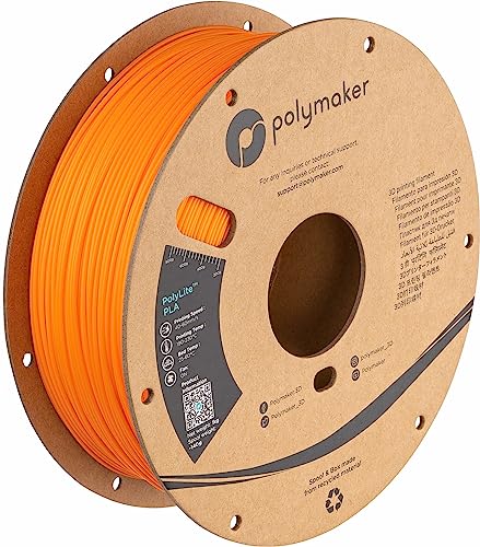 Polymaker PA02008 PolyLite Filament PLA 1.75mm 1000g Orange 1 pc(s)